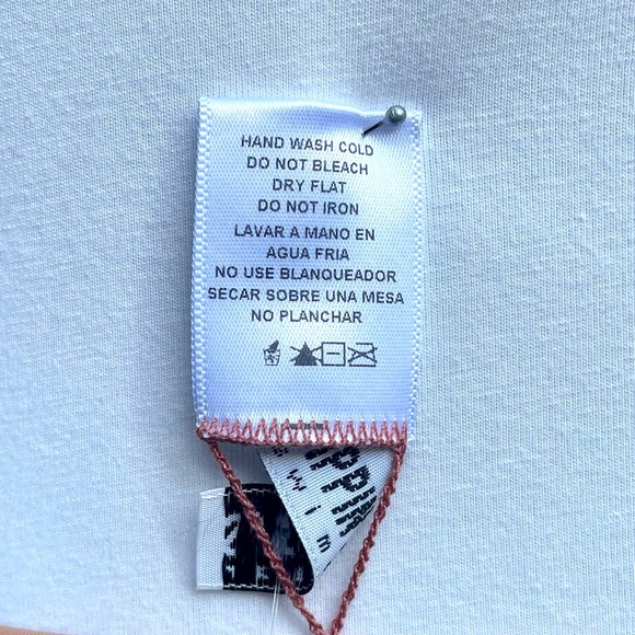 Dippin’ Daisy’s 2 Piece Bikini Pink Floral and Tan Both Pieces Size Small - Picture 10 of 16